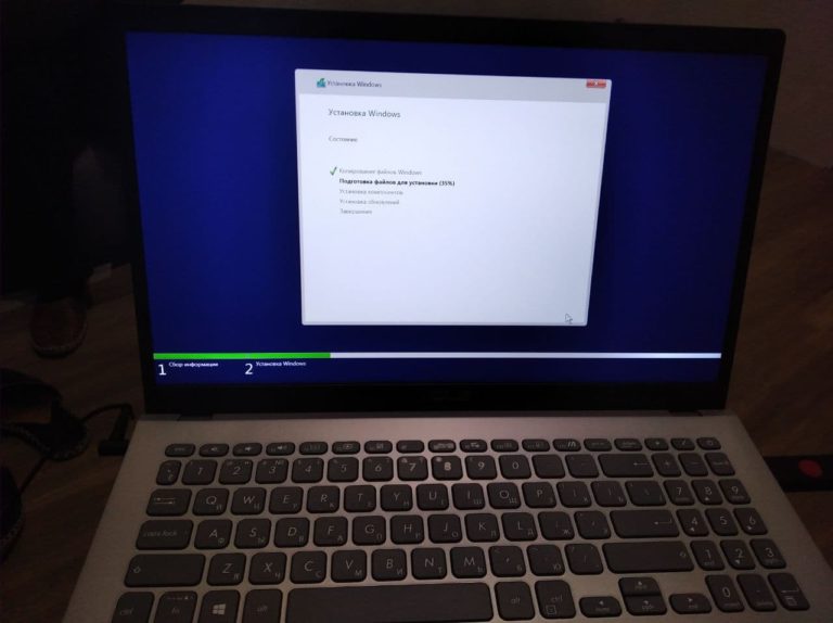 Нетбук асус как переустановить виндовс
