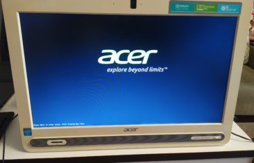 Установка windows 10 на моноблок Acer Aspire ZC-602
