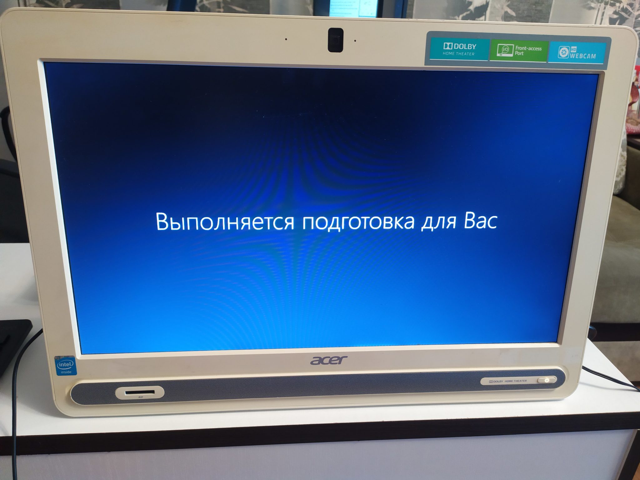 Как переустановить виндовс на моноблоке acer